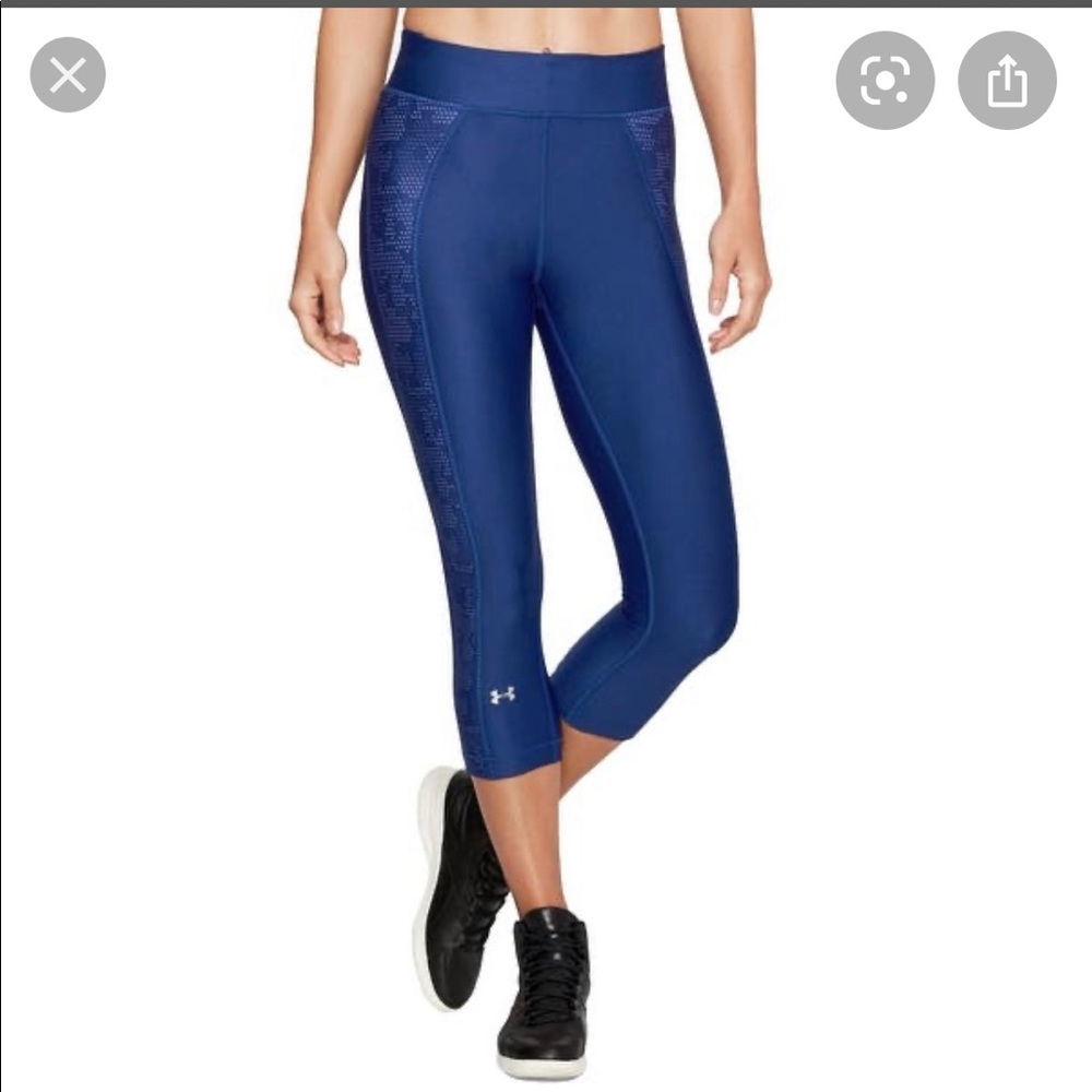 Under Armour Heatgeat Novelty Crop Tight